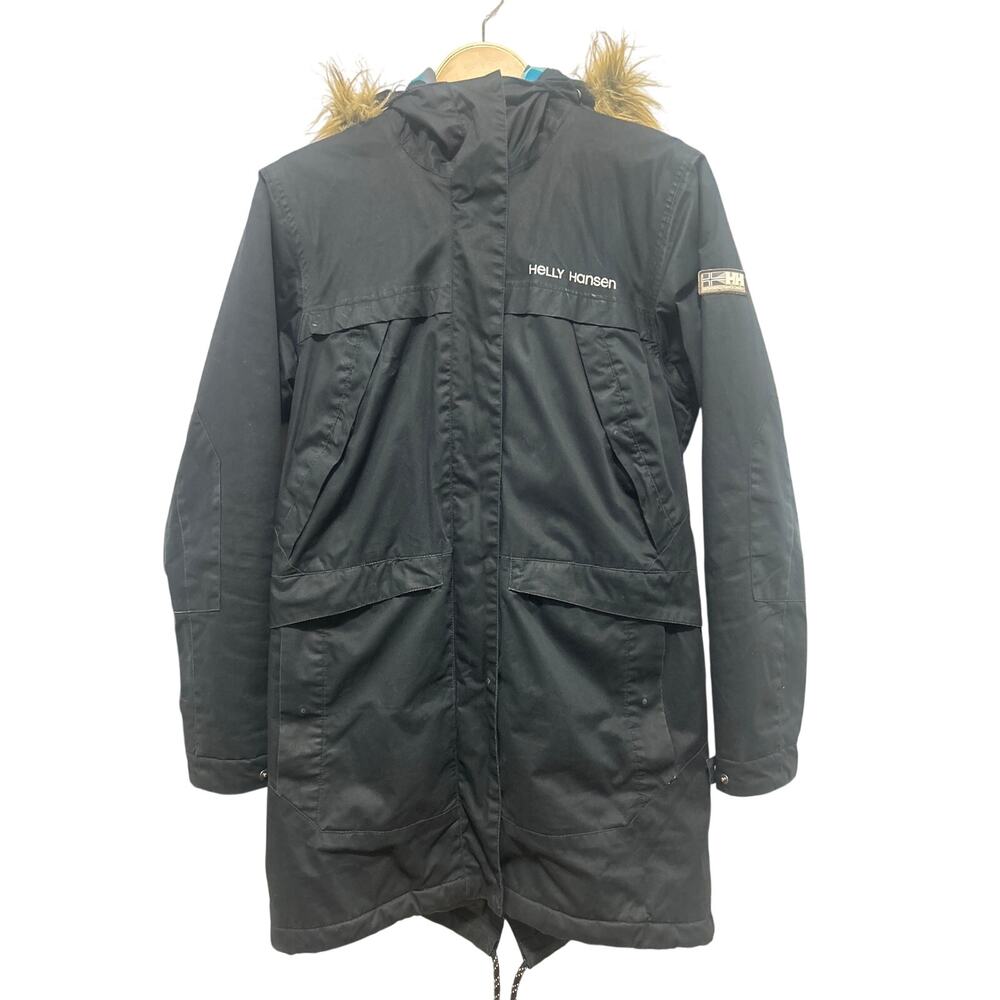Helly Hensen Coastline Waterproof Outdoor Winter  Parka Coat Medium *Flaws